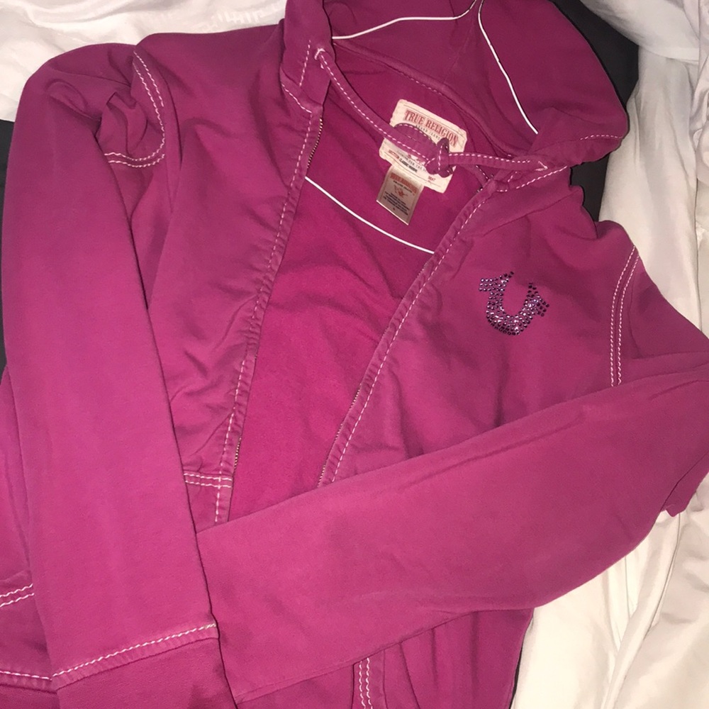 True Religion Hot Pink Sweater